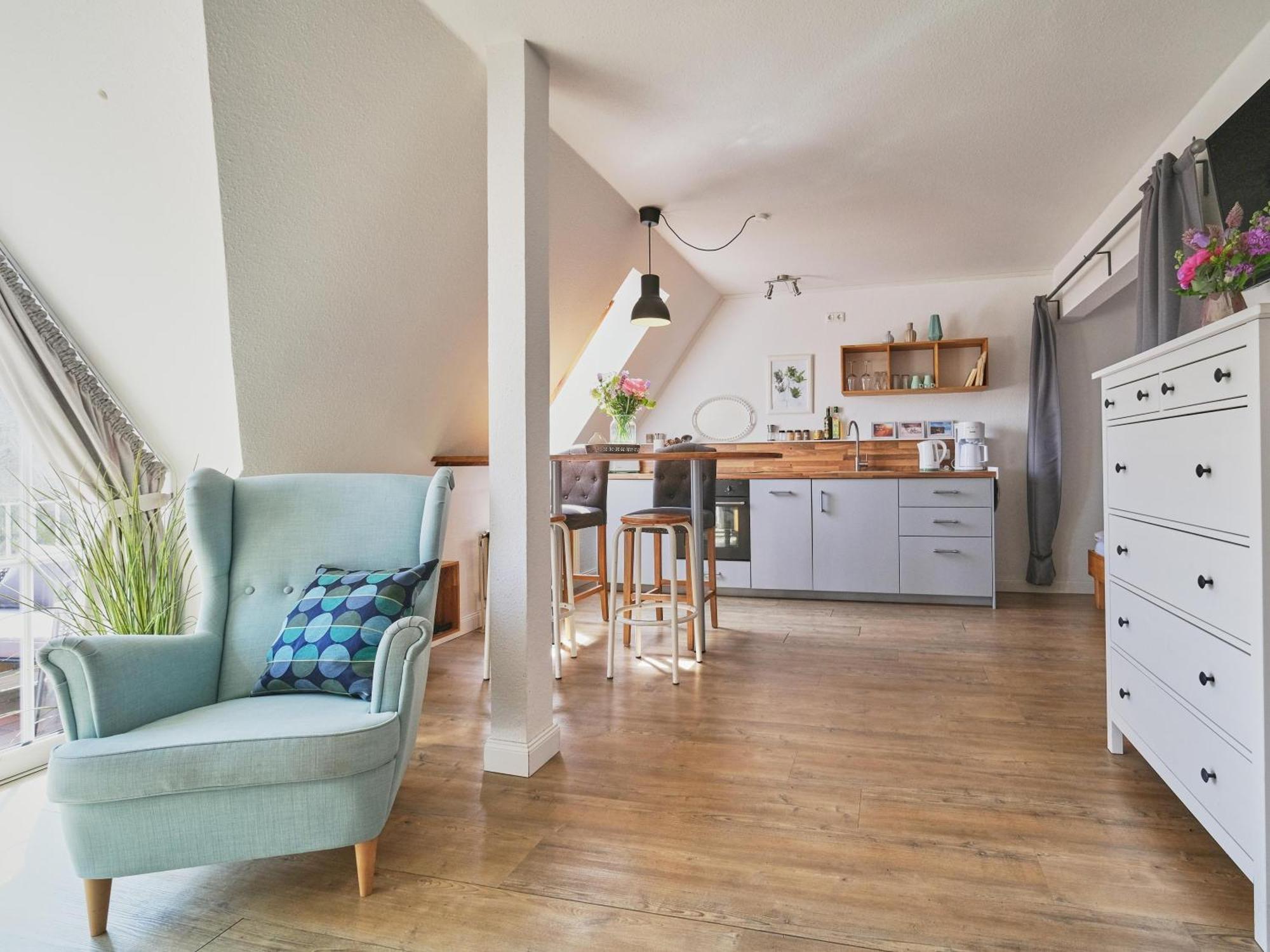 Ostsee, Wunderschoene Wohnung Mit Meerblick ฮาร์ริสลี ภายนอก รูปภาพ